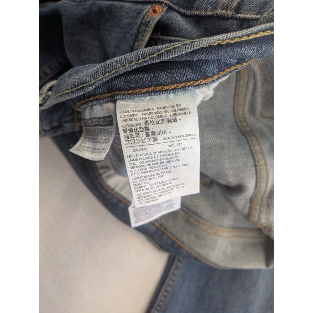 Y2K Heritage Workwear W34 L34 Levi's 559 Relaxed Straight Jeans Blue